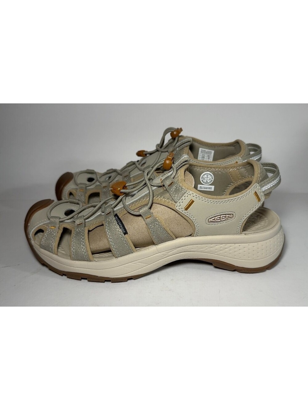 KEEN Astoria West Sandal Womens Size 10 Plaza Taupe Pecan 1030148